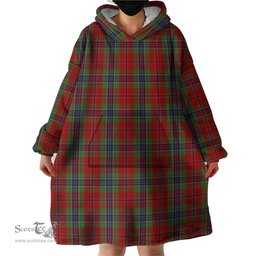 Scottish MacLean of Duart Clan Tartan Snuggie Hoodie Plaid Wearable Blanket Hoodie