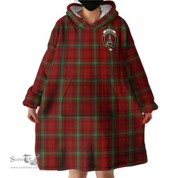 Scottish Morrison Clan Family Crest Tartan Snuggie Hoodie Plaid Wearable Blanket Hoodie