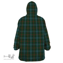 Scottish Ross Hunting Clan Tartan Snuggie Hoodie Plaid Wearable Blanket Hoodie