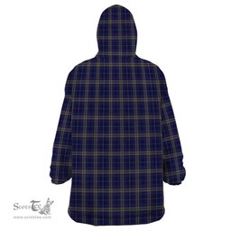 Scottish Rhys of Wales Clan Tartan Snuggie Hoodie Plaid Wearable Blanket Hoodie