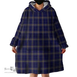 Scottish Rhys of Wales Clan Tartan Snuggie Hoodie Plaid Wearable Blanket Hoodie