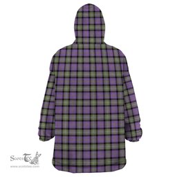 Scottish Rennie Ancient Clan Tartan Snuggie Hoodie Plaid Wearable Blanket Hoodie