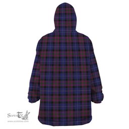 Scottish Pride of Scotland Clan Tartan Snuggie Hoodie Plaid Wearable Blanket Hoodie