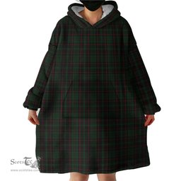 Scottish Renwick Clan Tartan Snuggie Hoodie Plaid Wearable Blanket Hoodie