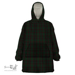 Scottish Renwick Clan Tartan Snuggie Hoodie Plaid Wearable Blanket Hoodie