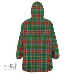 Scottish Muirhead Clan Tartan Snuggie Hoodie Plaid Wearable Blanket Hoodie
