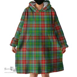 Scottish Muirhead Clan Tartan Snuggie Hoodie Plaid Wearable Blanket Hoodie