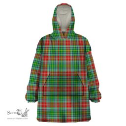 Scottish Muirhead Clan Tartan Snuggie Hoodie Plaid Wearable Blanket Hoodie