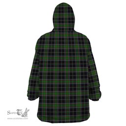 Scottish Webster Clan Tartan Snuggie Hoodie Plaid Wearable Blanket Hoodie