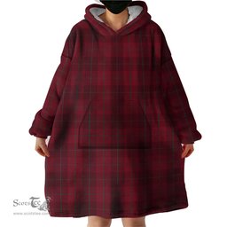 Scottish Stirling of Keir Clan Tartan Snuggie Hoodie Plaid Wearable Blanket Hoodie