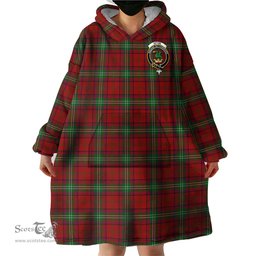 Scottish Seton Clan Family Crest Tartan Snuggie Hoodie Plaid Wearable Blanket Hoodie