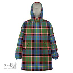 Scottish Norvel Clan Tartan Snuggie Hoodie Plaid Wearable Blanket Hoodie