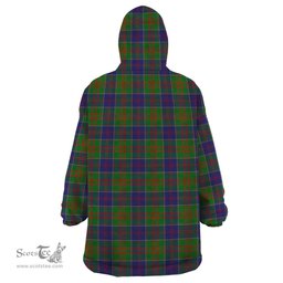 Scottish Stewart of Appin Hunting Modern Clan Family Crest Tartan Snuggie Hoodie Plaid Wearable Blanket Hoodie