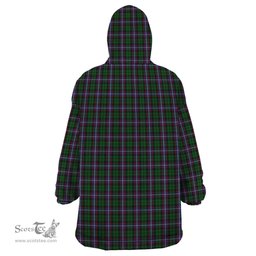 Scottish Russell Clan Tartan Snuggie Hoodie Plaid Wearable Blanket Hoodie