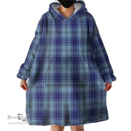 Scottish Traynor Clan Tartan Snuggie Hoodie Plaid Wearable Blanket Hoodie