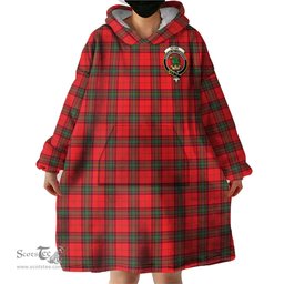 Scottish Seton Modern Clan Family Crest Tartan Snuggie Hoodie Plaid Wearable Blanket Hoodie