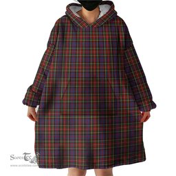 Scottish Prince Albert Clan Tartan Snuggie Hoodie Plaid Wearable Blanket Hoodie