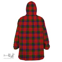 Scottish Nicolson Modern Clan Tartan Snuggie Hoodie Plaid Wearable Blanket Hoodie
