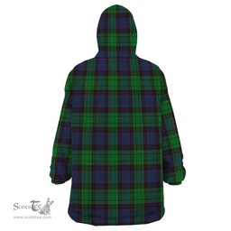 Scottish Stewart Old Modern Clan Tartan Snuggie Hoodie Plaid Wearable Blanket Hoodie