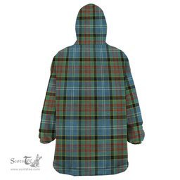 Scottish Walkinshaw Clan Family Crest Tartan Snuggie Hoodie Plaid Wearable Blanket Hoodie