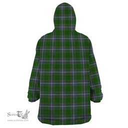 Scottish Pringle Clan Tartan Snuggie Hoodie Plaid Wearable Blanket Hoodie