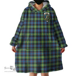 Scottish Watson Ancient Clan Family Crest Tartan Snuggie Hoodie Plaid Wearable Blanket Hoodie