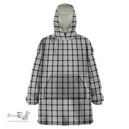 Scottish Wallace Dress Clan Tartan Snuggie Hoodie Plaid Wearable Blanket Hoodie