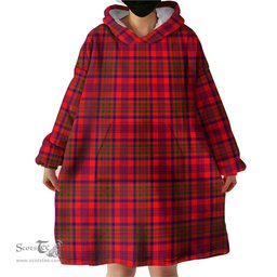 Scottish Murray of Tulloch Modern Clan Tartan Snuggie Hoodie Plaid Wearable Blanket Hoodie