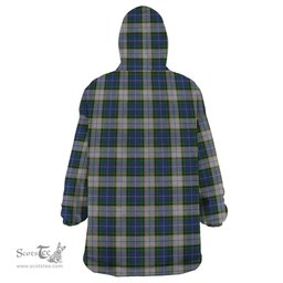 Scottish Nova Scotia District Dress Clan Tartan Snuggie Hoodie Plaid Wearable Blanket Hoodie