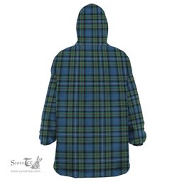 Scottish Robertson Hunting Ancient Clan Family Crest Tartan Snuggie Hoodie Plaid Wearable Blanket Hoodie