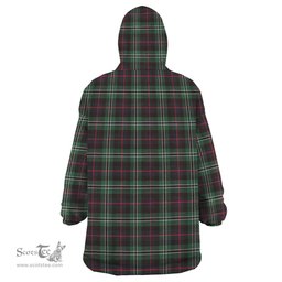 Scottish Rollo Hunting Clan Family Crest Tartan Snuggie Hoodie Plaid Wearable Blanket Hoodie
