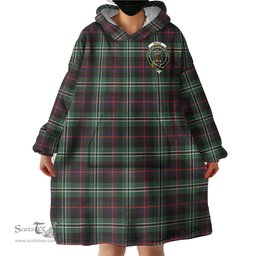 Scottish Rollo Hunting Clan Family Crest Tartan Snuggie Hoodie Plaid Wearable Blanket Hoodie