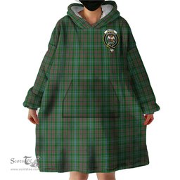 Scottish Ralston USA Clan Family Crest Tartan Snuggie Hoodie Plaid Wearable Blanket Hoodie