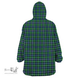 Scottish Murray of Atholl Ancient Clan Tartan Snuggie Hoodie Plaid Wearable Blanket Hoodie