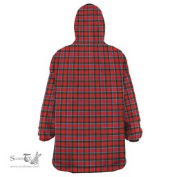 Scottish Sinclair Modern Clan Tartan Snuggie Hoodie Plaid Wearable Blanket Hoodie