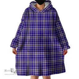 Scottish Ochterlony Clan Tartan Snuggie Hoodie Plaid Wearable Blanket Hoodie