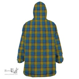 Scottish Oliver Dress Pink Clan Tartan Snuggie Hoodie Plaid Wearable Blanket Hoodie