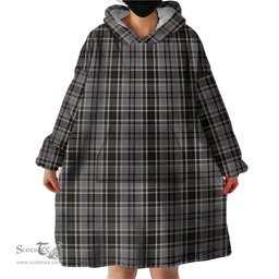 Scottish Southwick Clan Tartan Snuggie Hoodie Plaid Wearable Blanket Hoodie