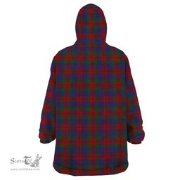 Scottish Skene of Cromar Clan Tartan Snuggie Hoodie Plaid Wearable Blanket Hoodie