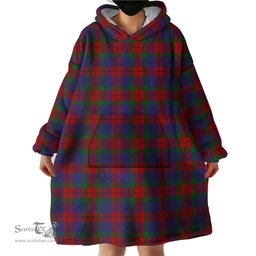 Scottish Skene of Cromar Clan Tartan Snuggie Hoodie Plaid Wearable Blanket Hoodie
