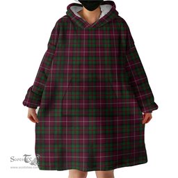 Scottish Stewart of Bute Hunting Clan Tartan Snuggie Hoodie Plaid Wearable Blanket Hoodie