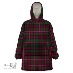 Scottish Stewart of Bute Hunting Clan Tartan Snuggie Hoodie Plaid Wearable Blanket Hoodie