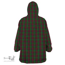 Scottish Pope of Wales Clan Tartan Snuggie Hoodie Plaid Wearable Blanket Hoodie