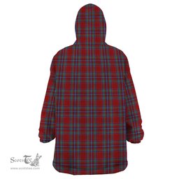 Scottish Spens Clan Tartan Snuggie Hoodie Plaid Wearable Blanket Hoodie