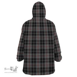 Scottish Thompson Grey Clan Family Crest Tartan Snuggie Hoodie Plaid Wearable Blanket Hoodie
