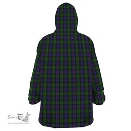 Scottish Murray of Atholl Clan Tartan Snuggie Hoodie Plaid Wearable Blanket Hoodie