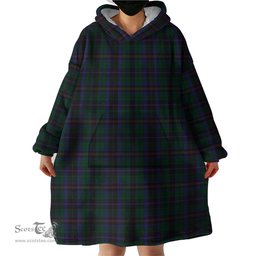 Scottish Phillips of Wales Clan Tartan Snuggie Hoodie Plaid Wearable Blanket Hoodie