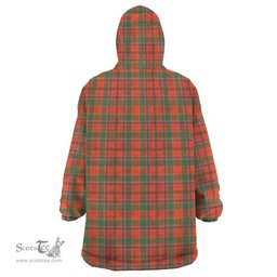 Scottish Munro Ancient Clan Family Crest Tartan Snuggie Hoodie Plaid Wearable Blanket Hoodie