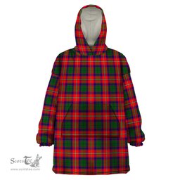 Scottish Wauchope Clan Tartan Snuggie Hoodie Plaid Wearable Blanket Hoodie