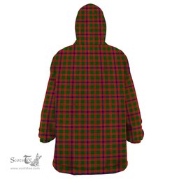 Scottish Skene Modern Clan Tartan Snuggie Hoodie Plaid Wearable Blanket Hoodie